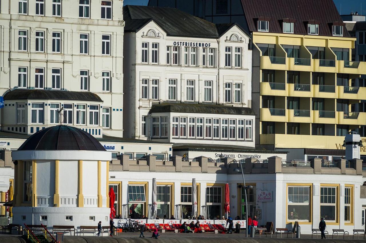 Strandhotel Ostfriesenhof 博尔库姆 外观 照片