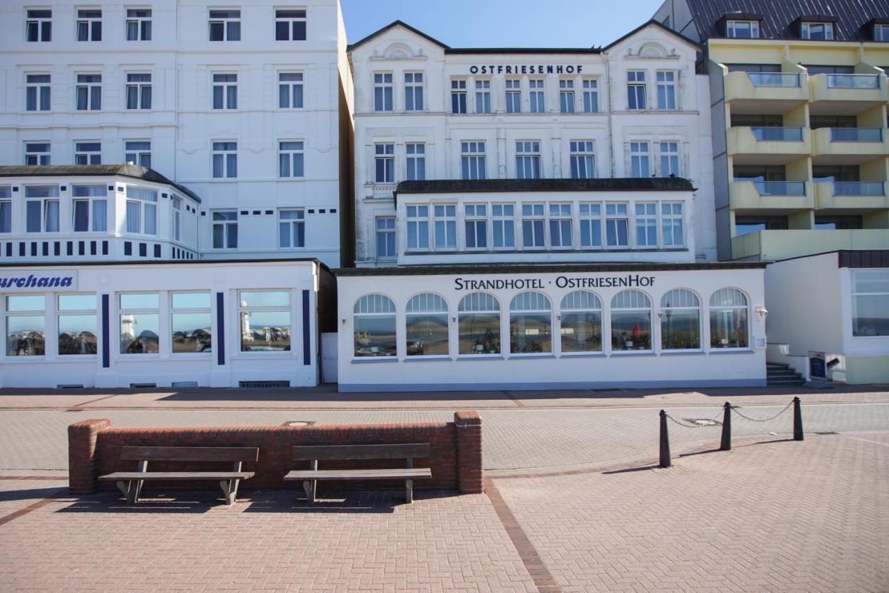 Strandhotel Ostfriesenhof 博尔库姆 外观 照片
