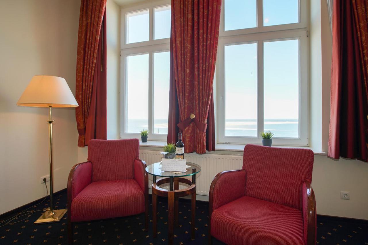 Strandhotel Ostfriesenhof 博尔库姆 外观 照片